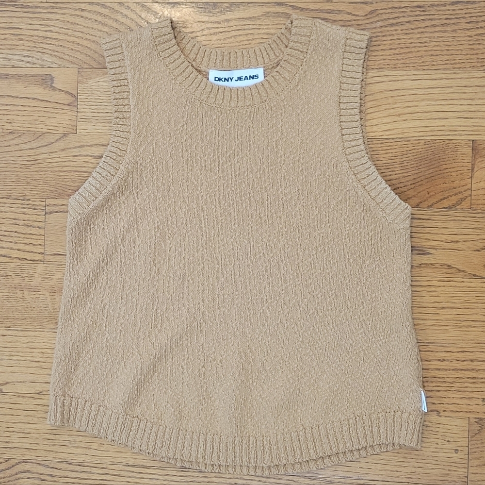 DKNY Sleeveless Sweater Tank